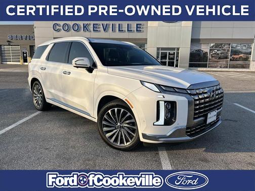 Hyper White 2023 Hyundai PALISADE Calligraphy