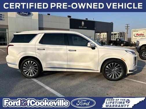 Hyper White 2023 Hyundai PALISADE Calligraphy