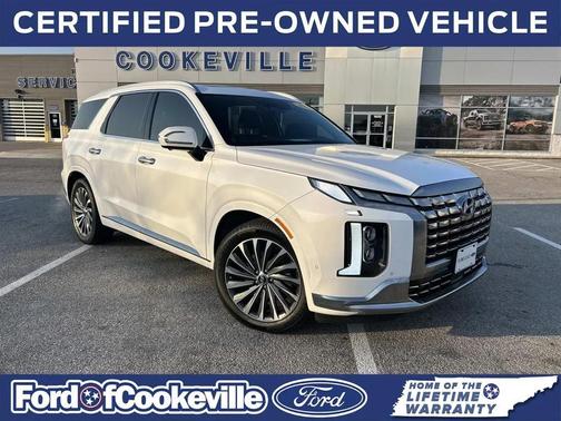 Hyper White 2023 Hyundai PALISADE Calligraphy