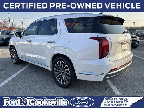 Hyper White 2023 Hyundai PALISADE Calligraphy