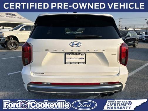 Hyper White 2023 Hyundai PALISADE Calligraphy