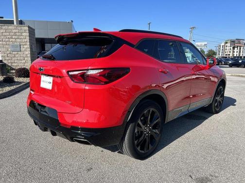 Red 2020 Chevrolet Blazer RS