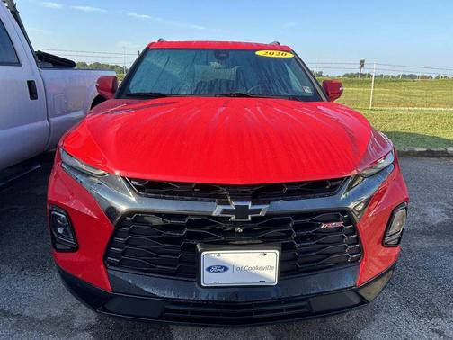Red 2020 Chevrolet Blazer RS