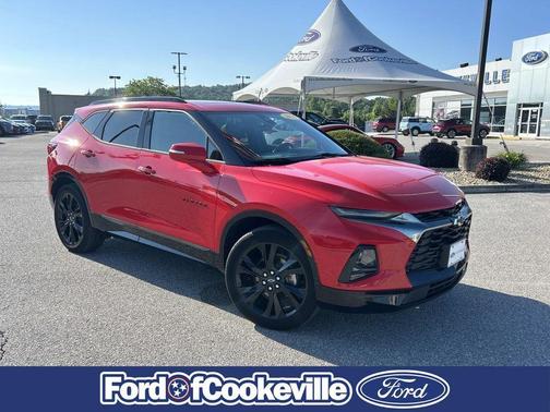 Red 2020 Chevrolet Blazer RS