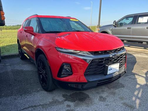 Red 2020 Chevrolet Blazer RS