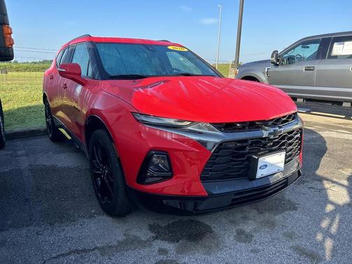 Red 2020 Chevrolet Blazer RS