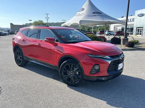Red 2020 Chevrolet Blazer RS