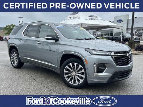 Sterling Gray Metallic 2023 Chevrolet Traverse Premier