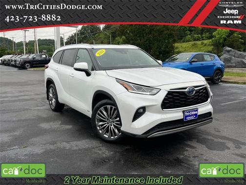 2022 Toyota Highlander Hybrid Platinum