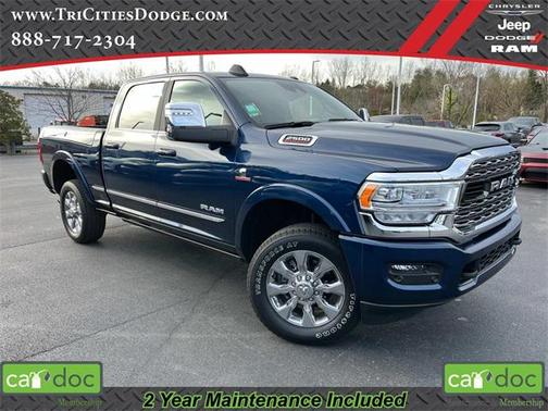 Patriot Blue Pearlcoat 2023 RAM 2500 Limited Crew Cab 4x4 6'4' Box