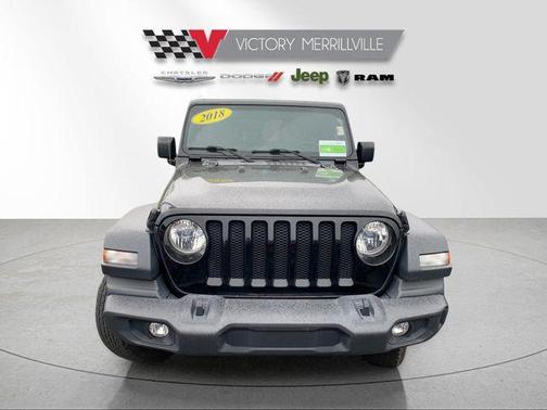 Black Clearcoat 2018 Jeep Wrangler Unlimited Sport