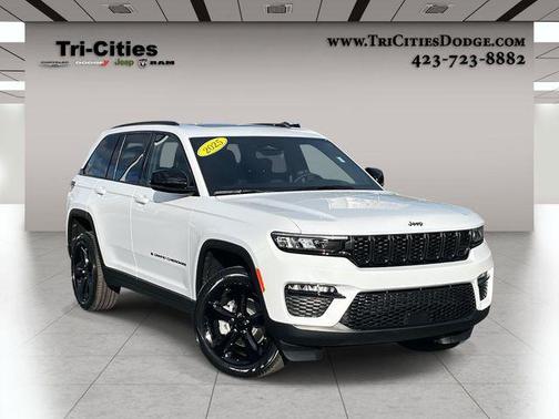 Bright White Clearcoat 2025 Jeep Grand Cherokee Limited