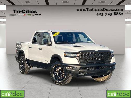 Bright White 2025 RAM 1500 Rebel