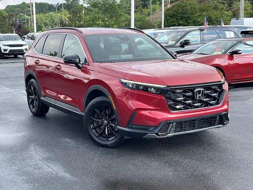 Radiant Red Metallic 2024 Honda CR-V Hybrid Sport AWD
