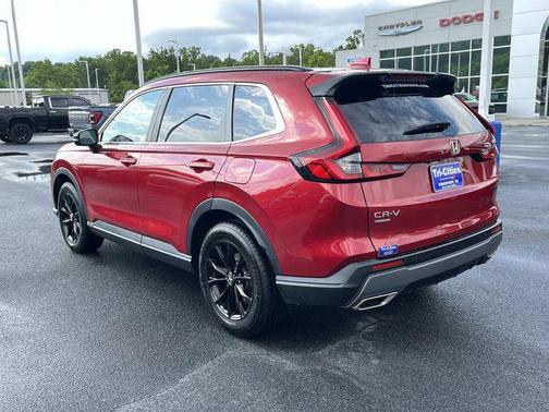 Radiant Red Metallic 2024 Honda CR-V Hybrid Sport AWD