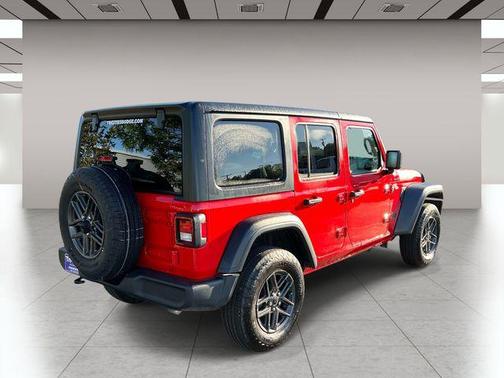 Firecracker Red Clearcoat 2025 Jeep Wrangler Sport S