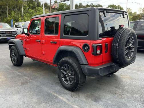Firecracker Red Clearcoat 2025 Jeep Wrangler Sport S
