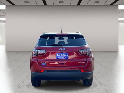 Red Hot Pearlcoat 2025 Jeep Compass Limited