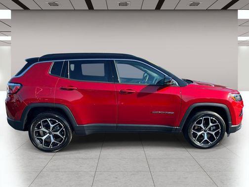 Red Hot Pearlcoat 2025 Jeep Compass Limited
