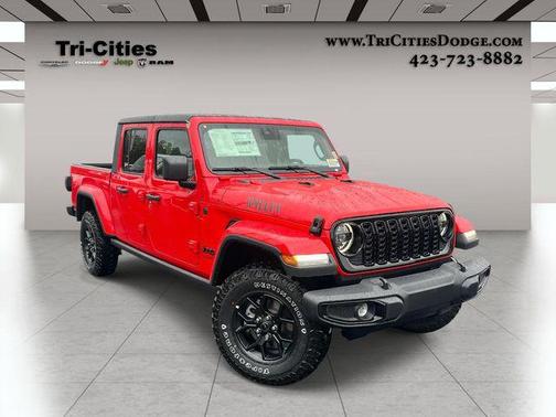 Firecracker Red Clearcoat 2025 Jeep Gladiator Willys