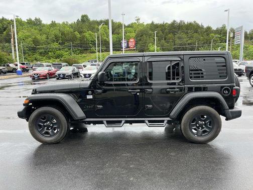 Black Clearcoat 2023 Jeep Wrangler Sport