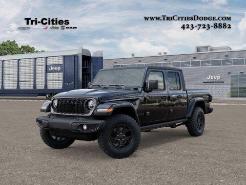 Black Clearcoat 2027 Jeep Gladiator Willys
