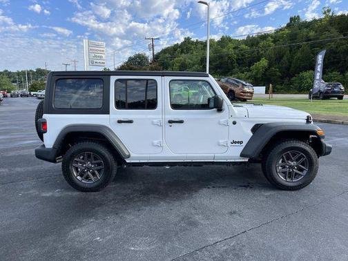 Bright White Clearcoat 2025 Jeep Wrangler Sport S