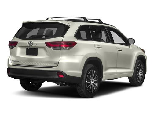 Blizzard Pearl 2017 Toyota Highlander SE