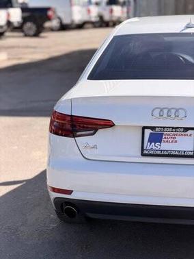 White 2017 Audi A4 2.0T Premium