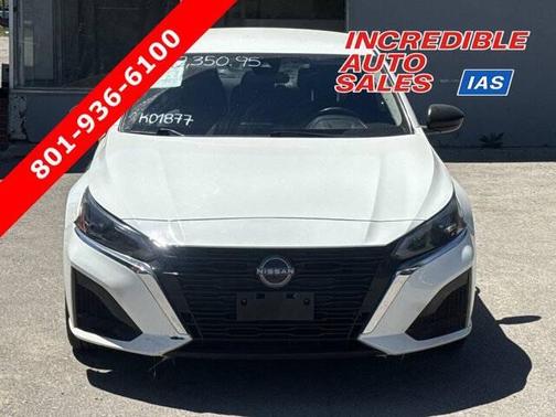 Glacier White 2024 Nissan Altima S FWD