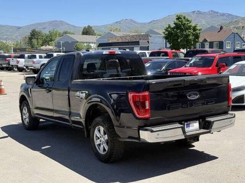 Blue 2022 Ford F-150