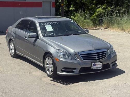 Gray 2013 Mercedes-Benz E-Class