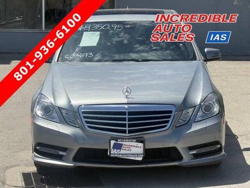 Gray 2013 Mercedes-Benz E-Class