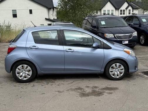 Blue 2014 Toyota Yaris LE