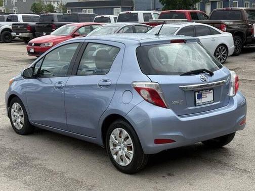 Blue 2014 Toyota Yaris LE