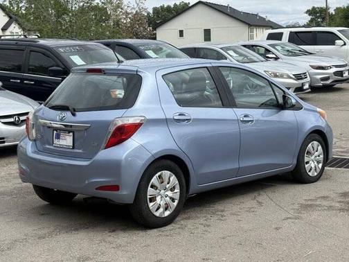 Blue 2014 Toyota Yaris LE
