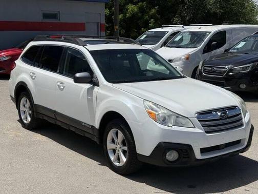 Satin White Pearl 2014 Subaru Outback 2.5i Limited