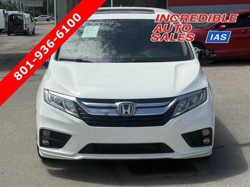 White Diamond Pearl 2018 Honda Odyssey EX
