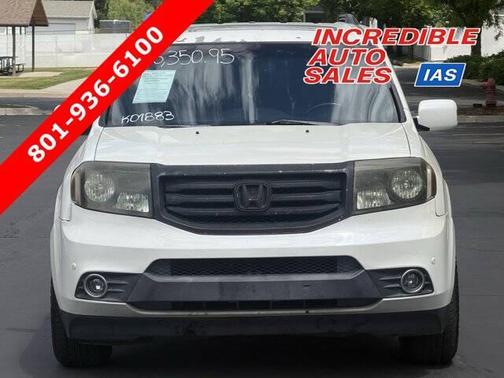 White Diamond Pearl 2013 Honda Pilot Touring