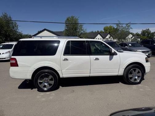 White Platinum Metallic Tri-Coat 2010 Ford Expedition EL Limited