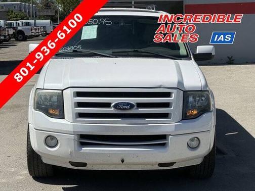 White Platinum Metallic Tri-Coat 2010 Ford Expedition EL Limited