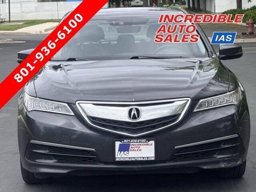 Gray 2015 Acura TLX V6 Tech