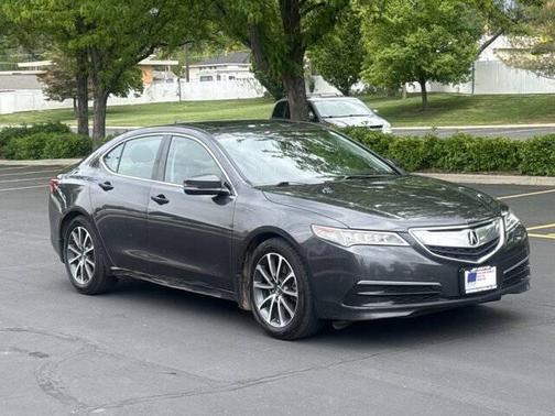 Gray 2015 Acura TLX V6 Tech