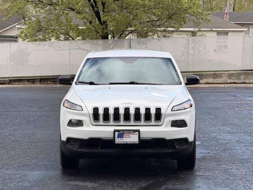 Bright White Clearcoat 2016 Jeep Cherokee Sport