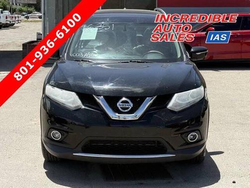 Super Black 2015 Nissan Rogue SL