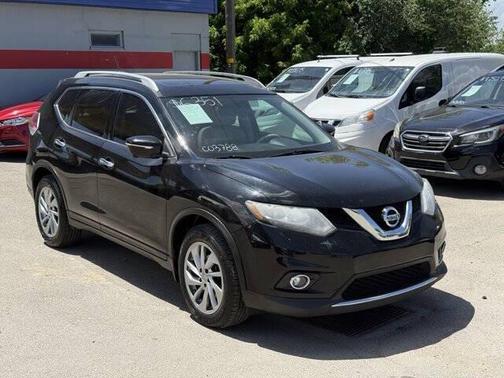 Super Black 2015 Nissan Rogue SL
