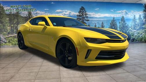 Bright Yellow 2016 Chevrolet Camaro 1LT
