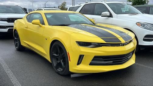 Bright Yellow 2016 Chevrolet Camaro 1LT
