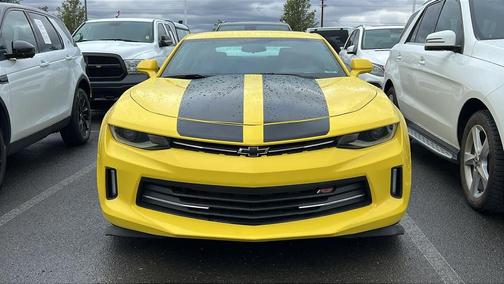 Bright Yellow 2016 Chevrolet Camaro 1LT