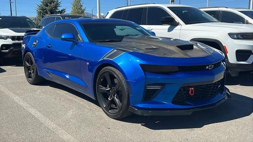 Hyper Blue Metallic 2018 Chevrolet Camaro 1SS